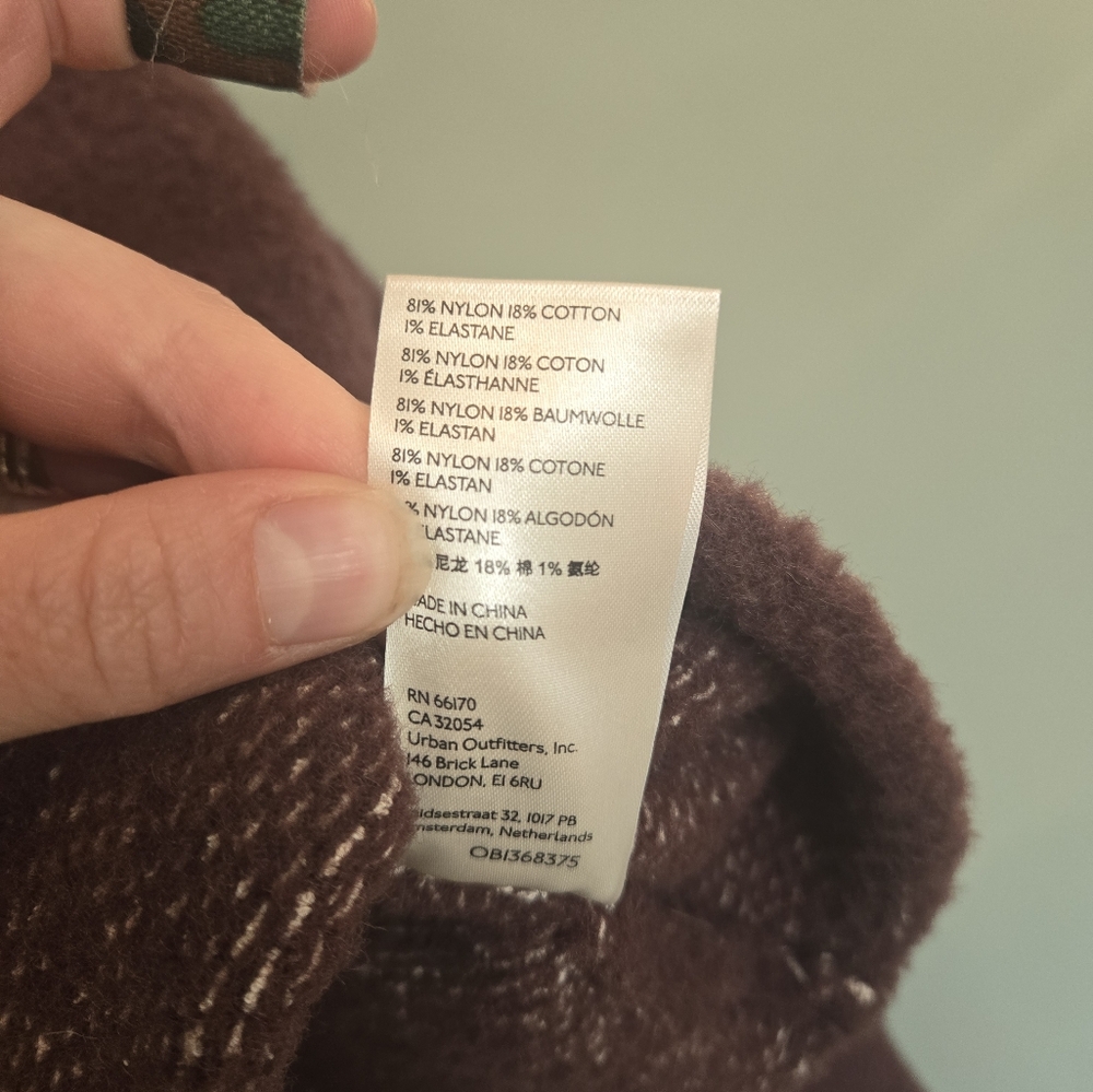 Free People San Vincent Funnel Neck Sweater Birch Bark - Picture 5 of 5